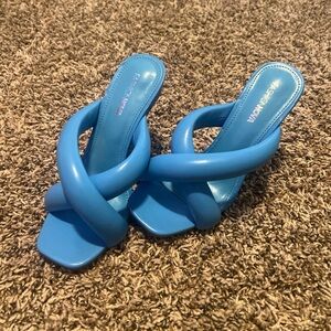 Fashion Nova Vibrant Blue Heels